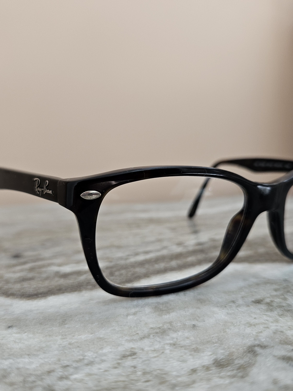 Ray-Ban Black Gloss Wayfarer Eyeglasses